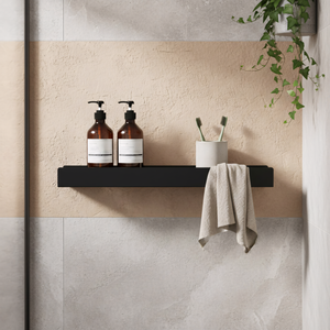 Mensola Da Bagno Sf04 60cm Black Matt