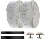 Cinturoni di guida per bicicletta antiscivolo - Cinturoni di guida schiacciabili - Cinturoni di guida per bicicletta - Materiale PU pelle - 3 cm larghezza x 200 cm lunghezza - Cinturone esteso per manubrio