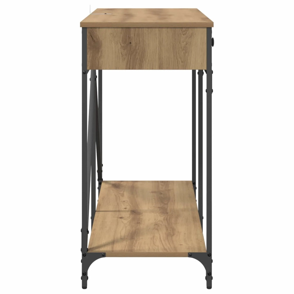 Tavolo consolle Rovere artigianale 100 x 39 x 78,5 cm