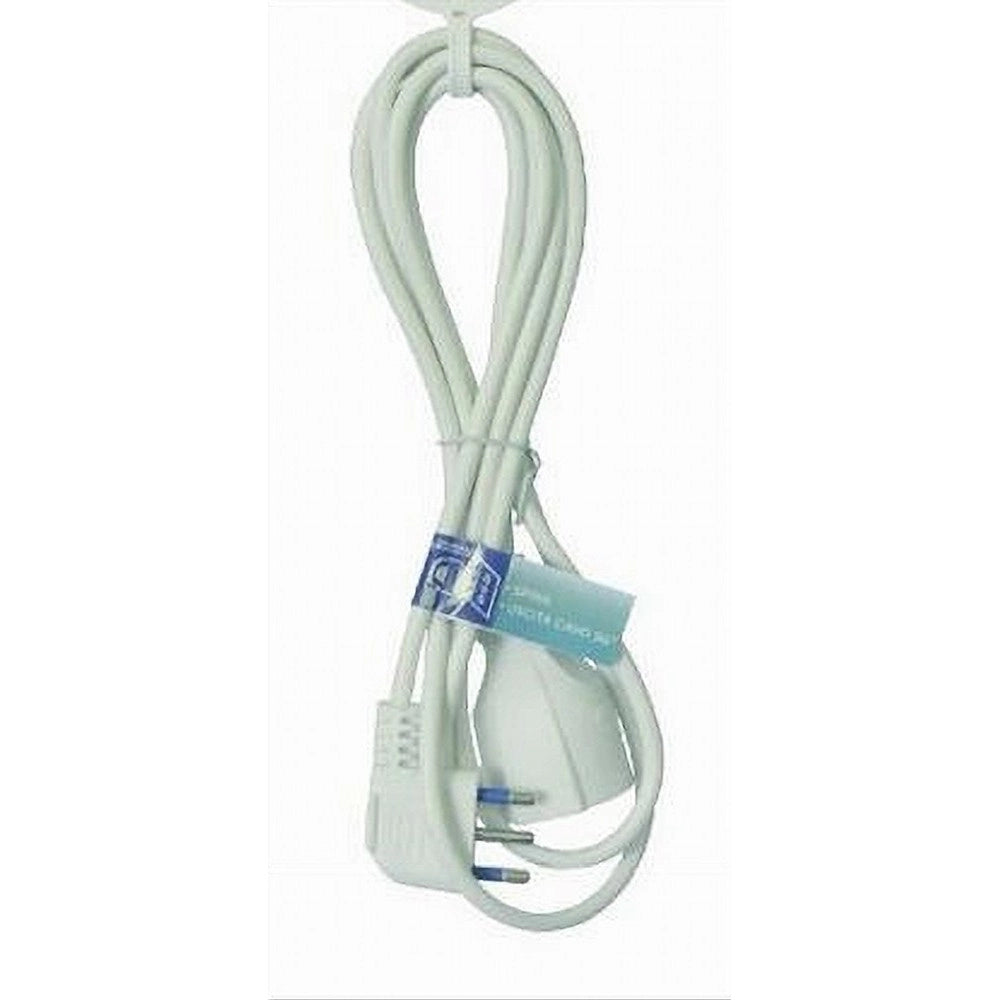 Trade Shop - Cavo Prolunga Con Spina 16a Presa Schuko Bivalente 3 Metri Colore Bianco 83286 -