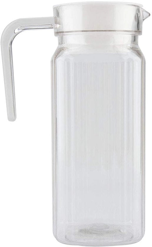 Acquario in Acciaio Inossidabile 800ML - Translucido - Coperchio - Sostenibile - Maniglia - Sicuro per Alimenti - Bicchiere per Acqua