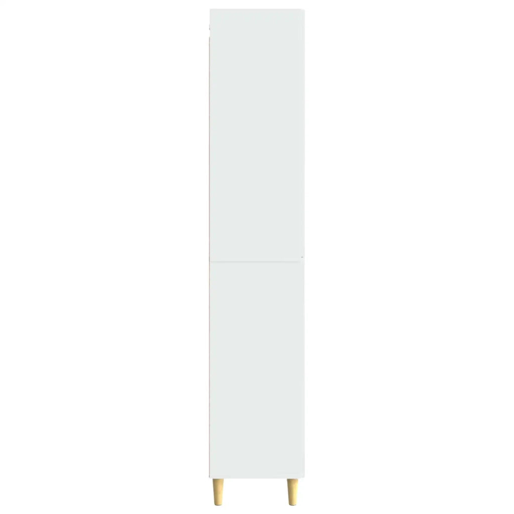 Set di armadi 2 pcs Bianco Lucido Legno ingegnerizzato 3416713
