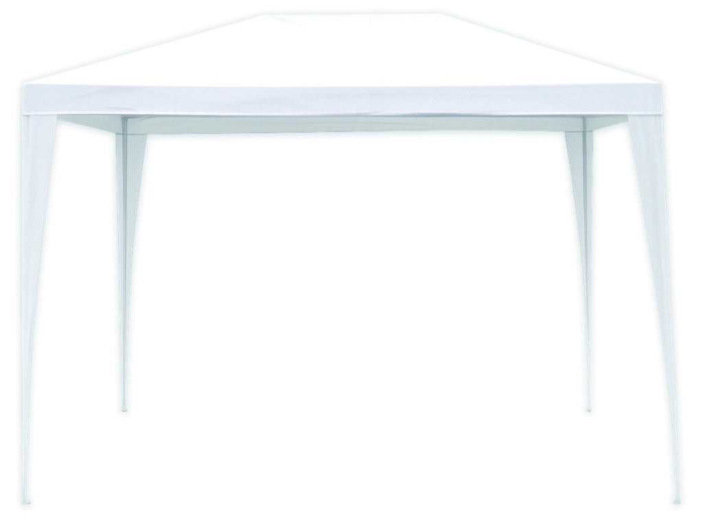 GAZEBO CON COPERTURA IN POLIETILENE mt. 3x3x2,5 h col. Bianco