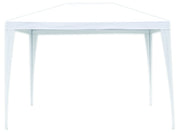 GAZEBO CON COPERTURA IN POLIETILENE mt. 3x3x2,5 h col. Bianco