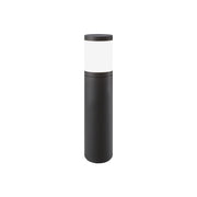 Lampada da Terra Bollard James Antracite 35cm - Paletto LED Outdoor IP54 con Attacco E27 e Diffusore in Policarbonato - Rossini Group