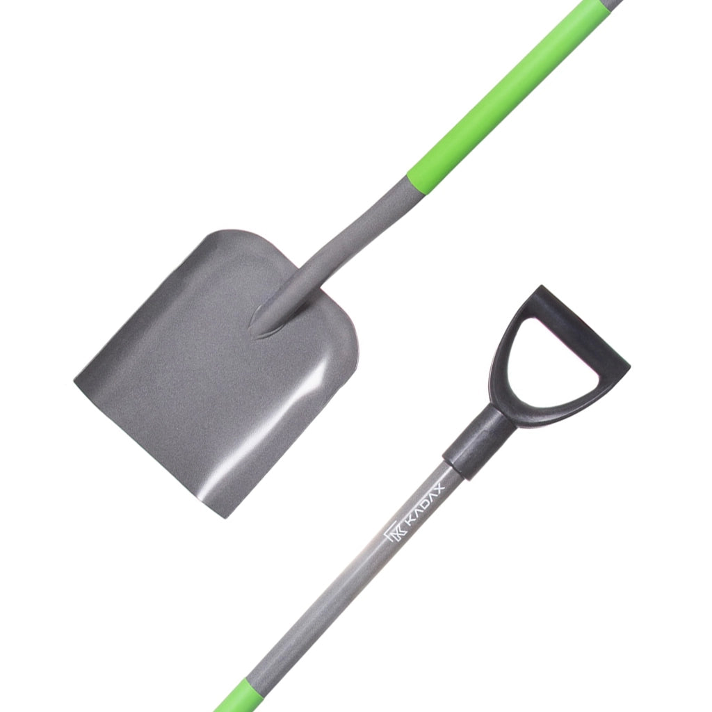 Pala da sabbia KADAX, pala per cereali, manico in metallo, manico in carbonio, 123 cm