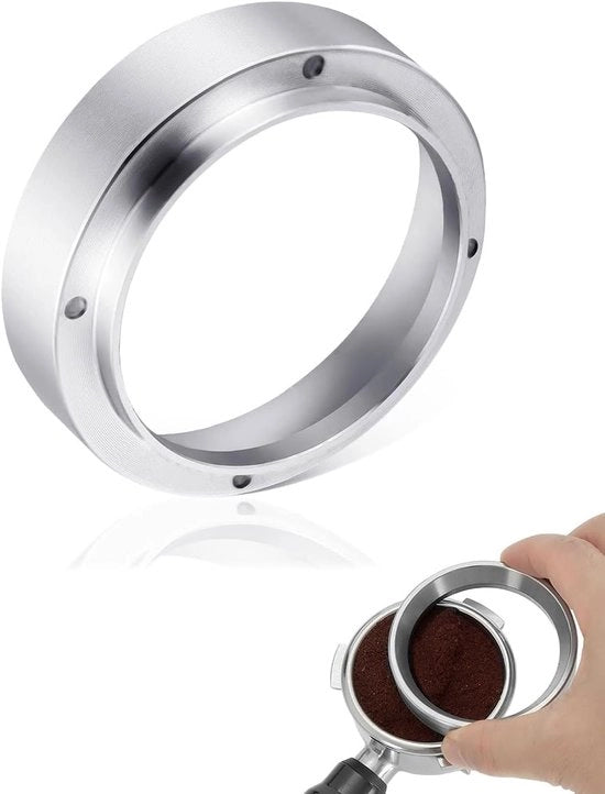 Treccia per misurare la quantità di caffè per espresso - contenitore in alluminio - 51mm