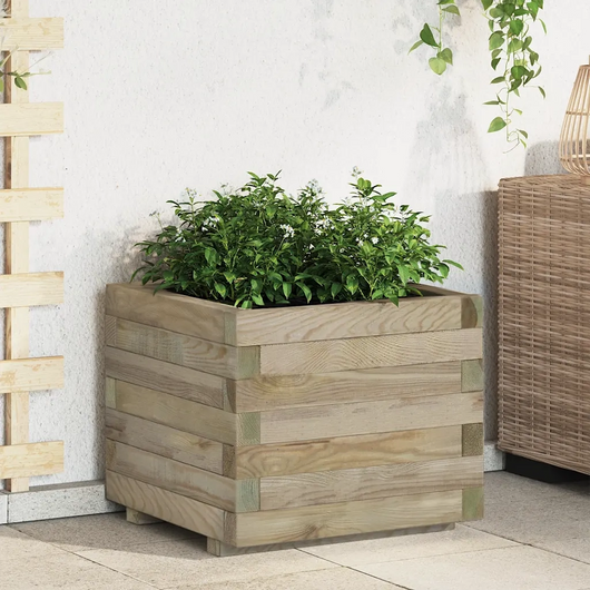 Letto Rialzato 50x50x40 cm Quadrato in Legno cod mxl 53932