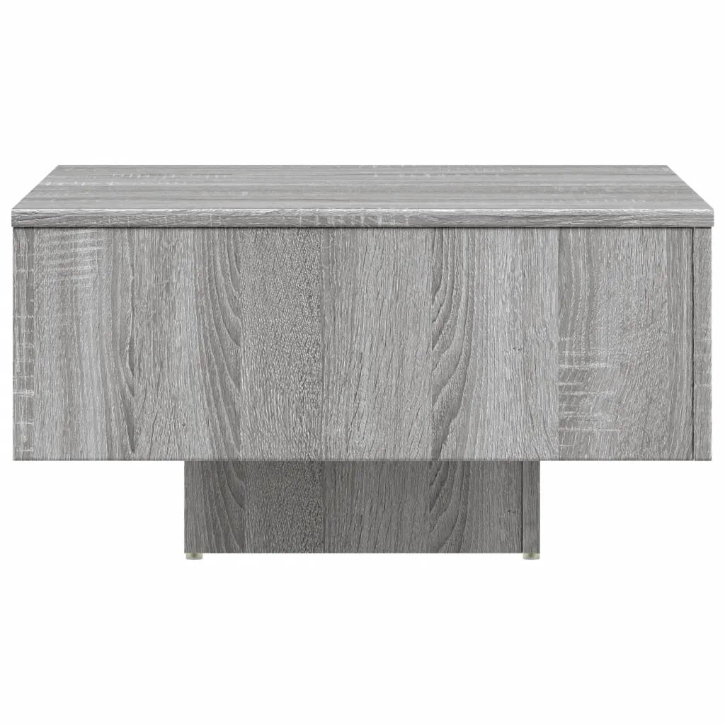 Tavolino salotto | Tavolino da caff¨¨ | Tavolino da Soggiorno Grigio Sonoma 60x60x31,5 cm Legno Multistrato