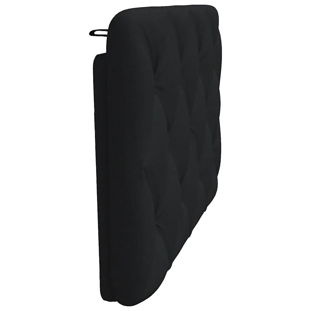 Cuscino Testiera Nero 80 cm in Tessuto CFW6664009