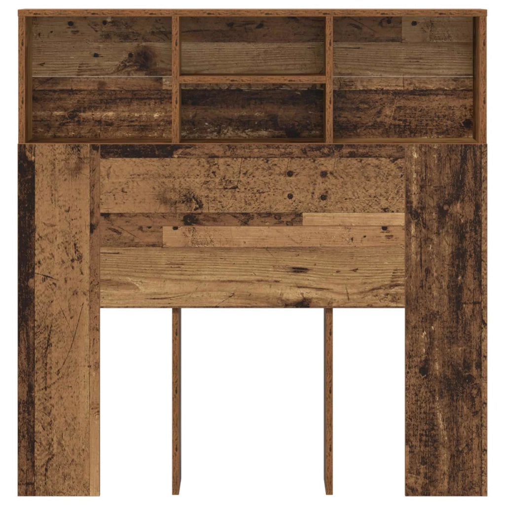 Testata del letto Legno vecchio 100 x 19 x 103,5 cm 879444
