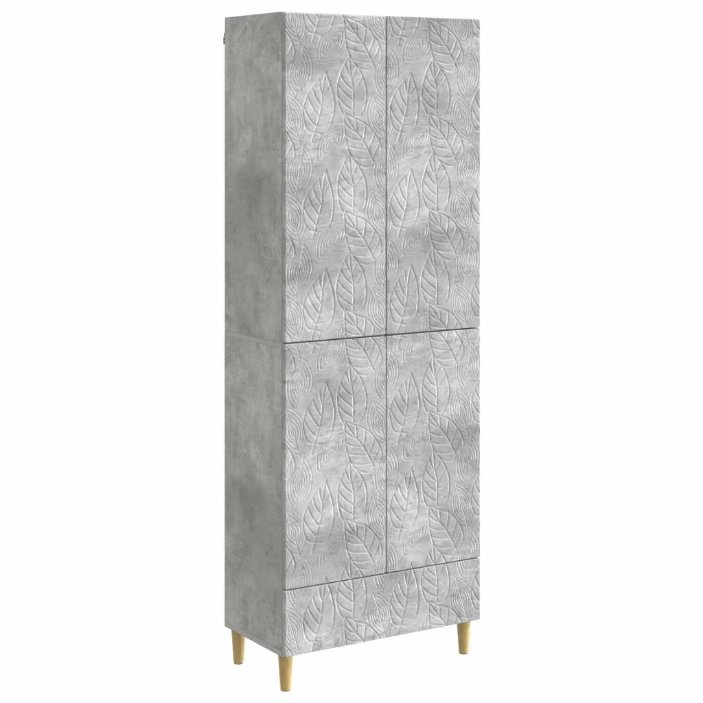 Set di armadi 2 pcs Grigio Cemento Legno ingegnerizzato 3416694