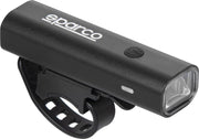 Fanalino anteriore per bicicletta in copertura metallica Sparco