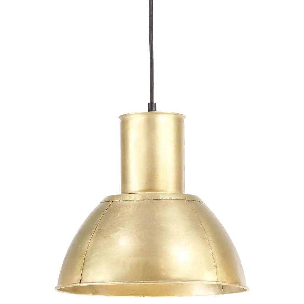 Lampada a Sospensione 25 W Ottone Rotonda 28,5 cm E27 cod mxl 64339