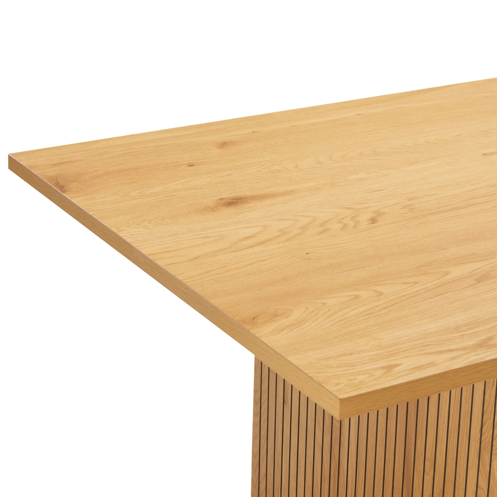ALMASet di tavolo e 2 panche in stile scandinavo da 180 cm