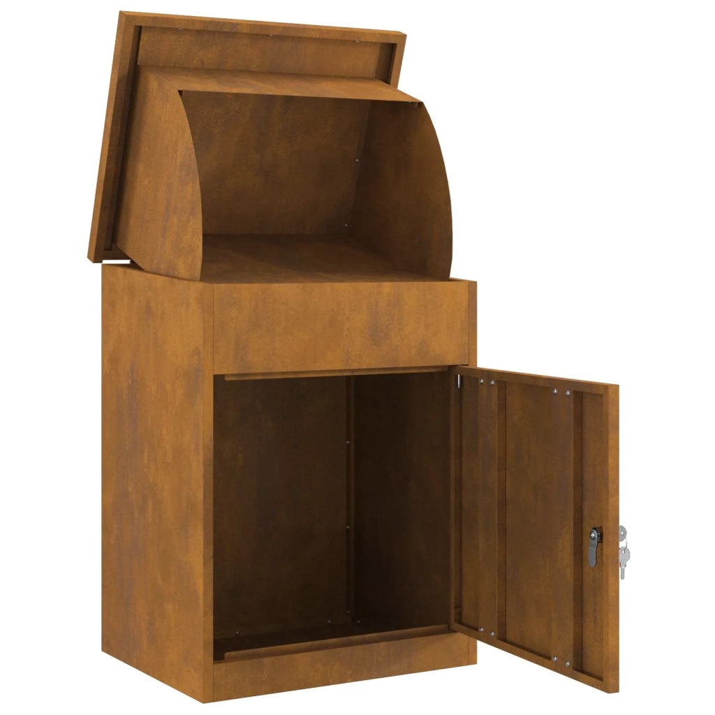 Cassetta per pacchi con archiviazione Ruggine 47.5 x 38 x 59 cm 874946