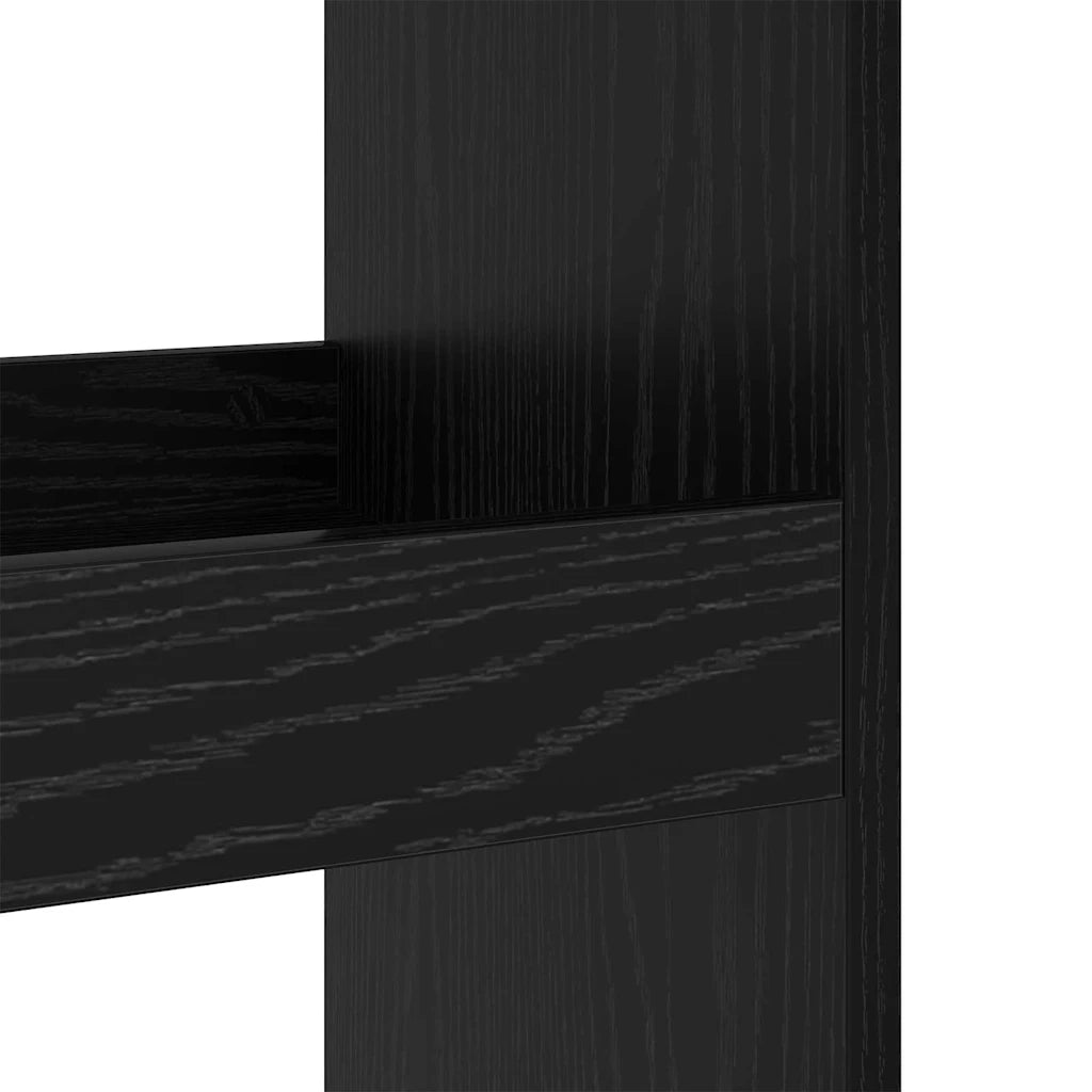 Tavolo da bar 60 x 60 x 100 cm Legno ingegnerizzato Rovere Nero 869244