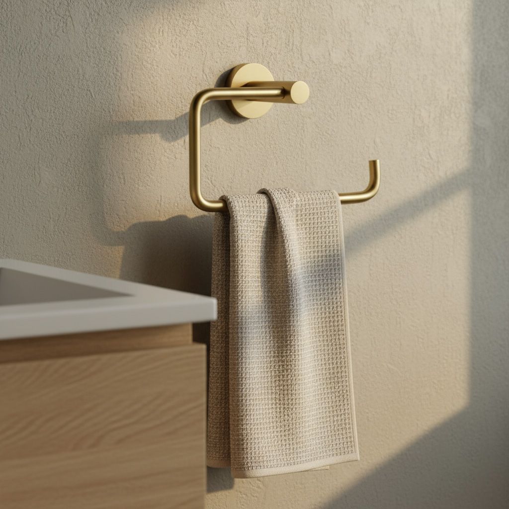 Portasciugamano Da Bagno 5610 Leo Brush Gold