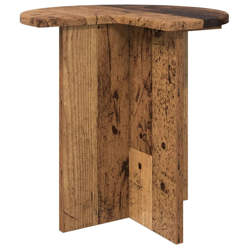 Tavolo laterale Legno antico Ø 39 x 38 cm Legno ingegnerizzato 8001093