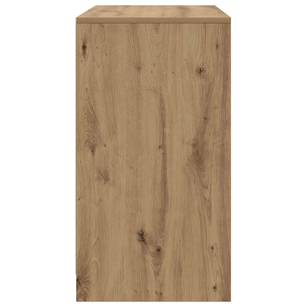 vidaXL Sideboards 3 pcs rovere artigianale 70 x 41 x 75 cm