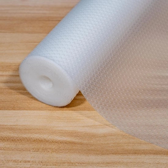 Tappeto in EVA - Acqua impermeabile - Antiscivolo - Tagliabile su misura - 44 cm x 400 cm - Adatto per cucina/ mobili - Tappeto per cucina