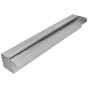 Fontana a Cascata per Giardino Rettangolare Acciaio Inox 60 cm 41667