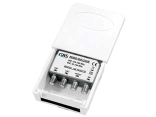 MISCELATORE VHF E 2 UHF ATTACCO F CON FILTRO LTE - 1 blister