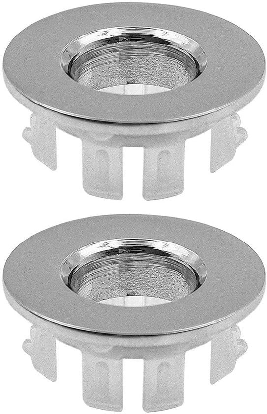 Copertura di drenaggio per lavabo 2 pezzi - Anello di drenaggio per lavabo - Realizzato in rame - Resistente alla corrosione - Installazione semplice - Misura universale