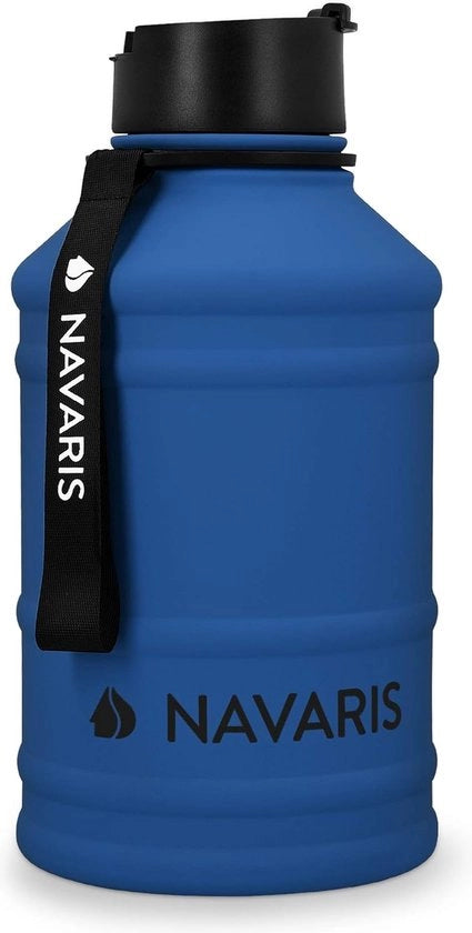 Bicchiere da Sport e Viaggio in Acciaio Inossidabile 2L Riscaldabile - Blu
