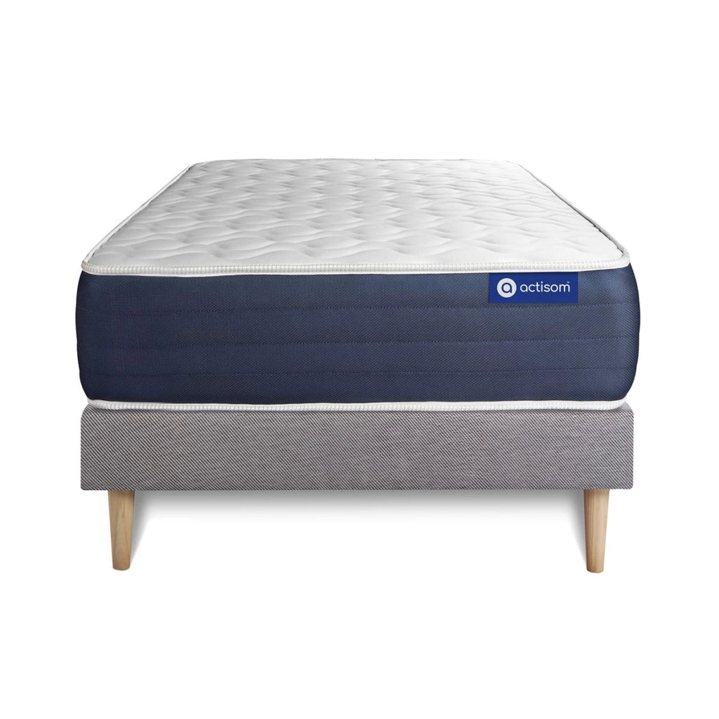 Kit rete e materasso matrimoniale Actimemo sleep 90x200cm - Spessore : 22cm- memory foam - Bilanciato -