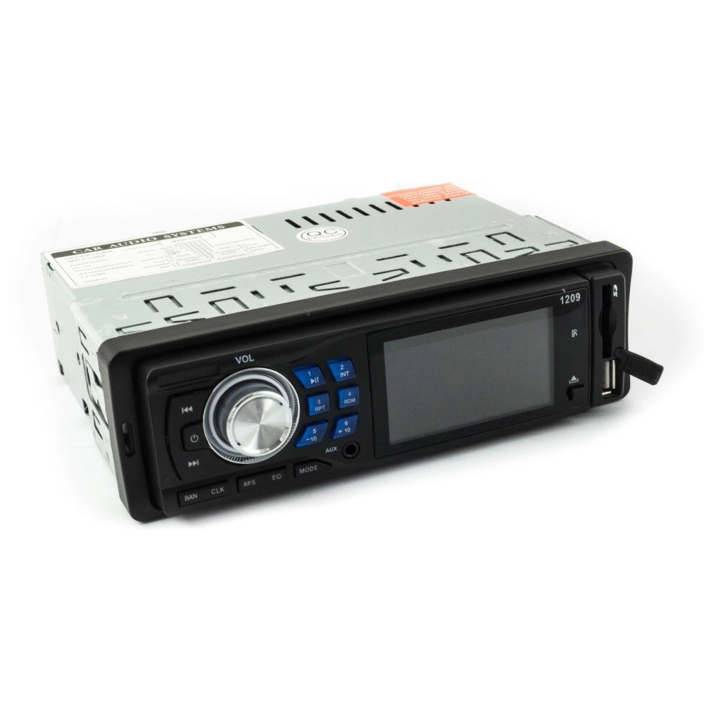 Trade Shop - Autoradio Stereo Auto Radio Frontalino Estraibile Fm Mpd Usb Sd Aux -