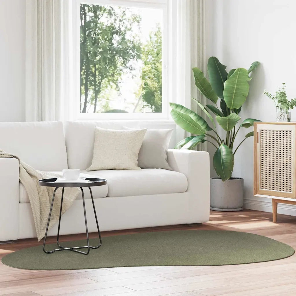 Tappeti per area HUARTE Verde foresta 140 x 200 cm Poliestere 4103792