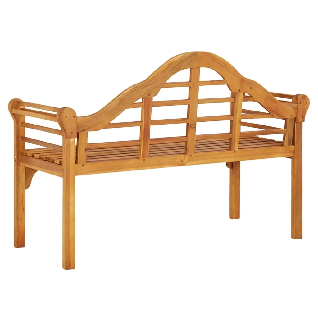 Panca da giardino mobili da esterno terrazza 125 cm legno massello di acacia 02_0011231