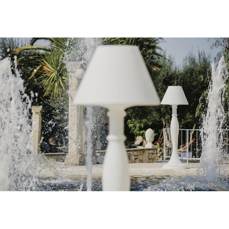 Lampada da terra di design H180 in polimero LED RGB per interno ed esterno - Made in Italy - Monacis