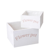 Set 4 Cubi 19 14 cm Legno