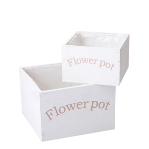 Set 4 Cubi 19 14 cm Legno