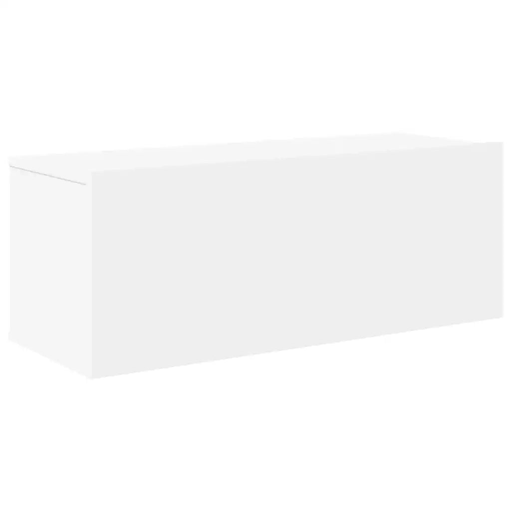 Set di Mobili Porta TV 7 pz Bianco in Legno Multistrato