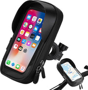 Sospensioni per bicicletta - Supporto per telefono impermeabile - per Motociclo, Mountain bike & scooter - Nero