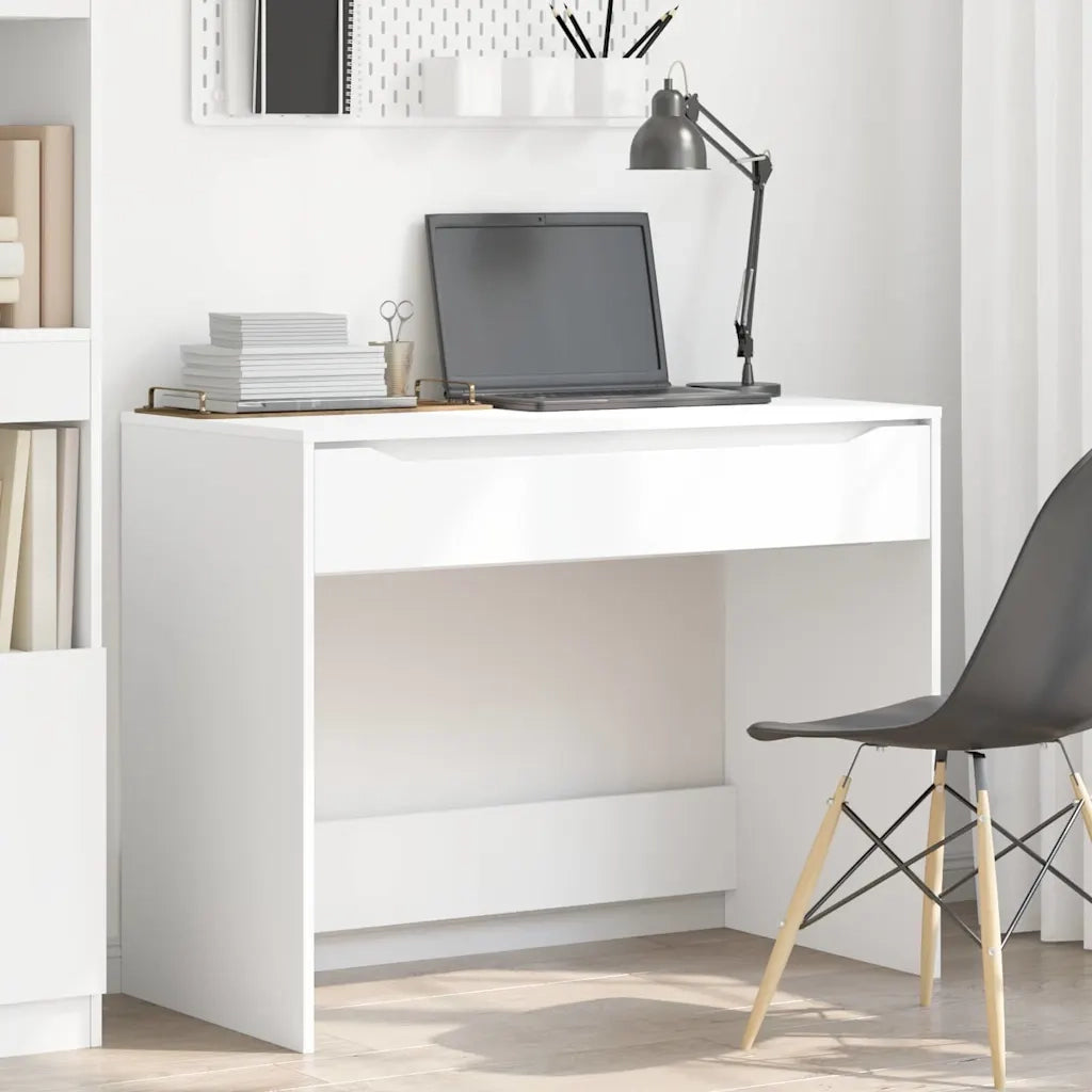 Scrivania Bianco 100 x 50 x 78 cm Legno ingegnerizzato