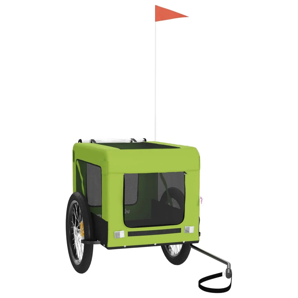 Rimorchio/carrello per animali domestici verde 02_0044291