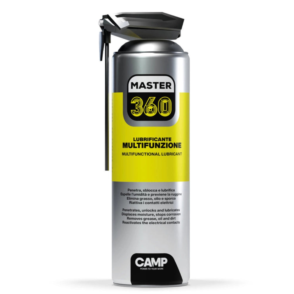 Master 360 lubrificante multifunzione spray per sbloccare e lubrificare 500 ml