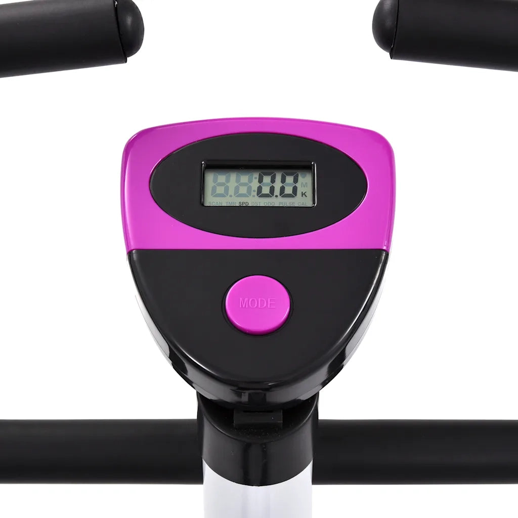 Cyclette Ellittica con Cinghia di Resistenza Viola CFW3978877