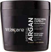 VITALCARE MASCHERA RISTRUTTURANTE PER CAPELLI DA 500ML CON OLIO DI ARGAN