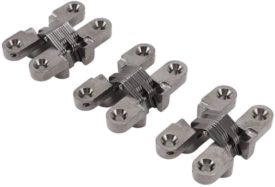 Pomello portaoggetti 43mm - Raccordo - Cardan senza visibilità - Per armadi/scrigni - Alta durata - 180 gradi di rotazione