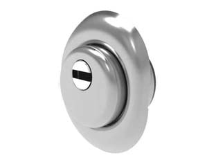 DEFENDER REGOLABILE A MOLLA CROMATO SATINATO- - mm.72x90 - regolazione da mm.12 a mm.22 - DF071 - 1 pezzi MOTTURA