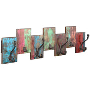 Appendiabiti con 7 Ganci in Legno Massello di Recuperocod mxl 126854
