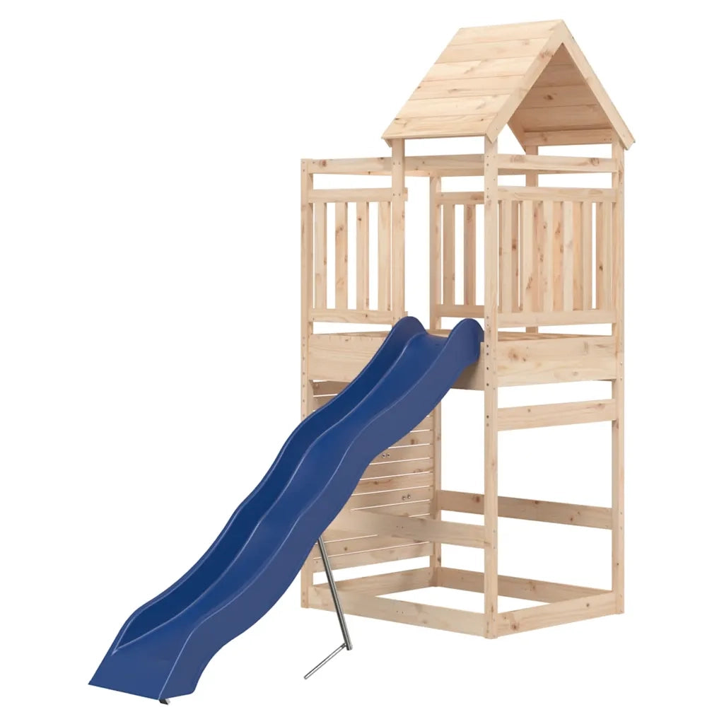 Set da Gioco da Esterno in Legno Massello di Pino 3156982