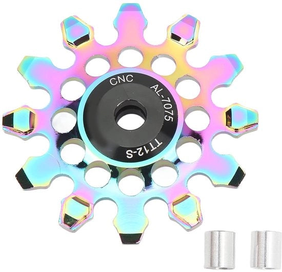 Guida del ciclismo - Puleggia del derailleur - Cambio liscio - Colorato - Sistema a 7-12 velocità - Migliorata guida della catena - Adatto per