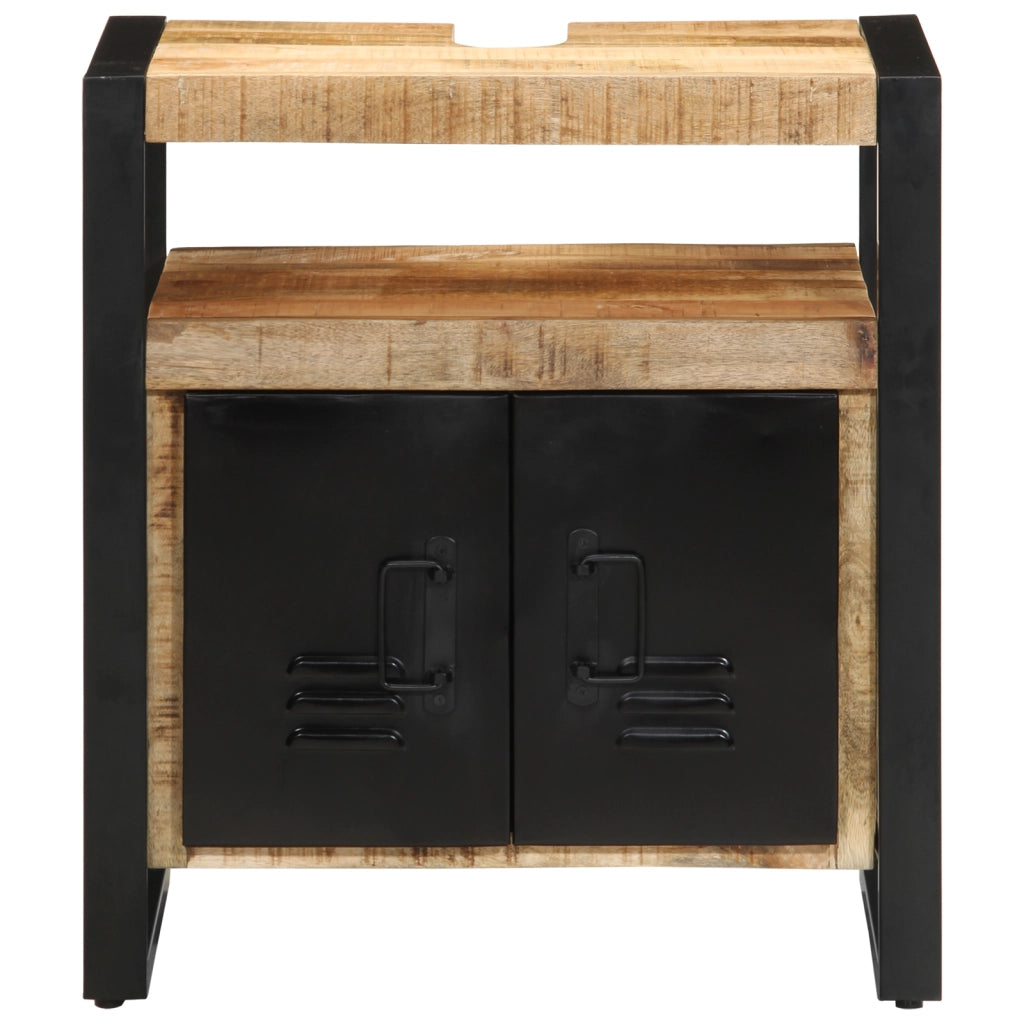 Mobile per Lavabo 55x35x60 cm in Legno Grezzo