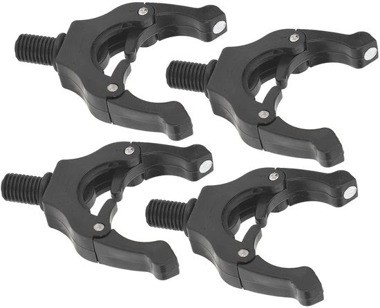 Sostegno per canna da pesca automaticamente regolabile - Chiusura magnetica - Compatta - Leggera - Duratura - Robusta - Materiale ABS resistente